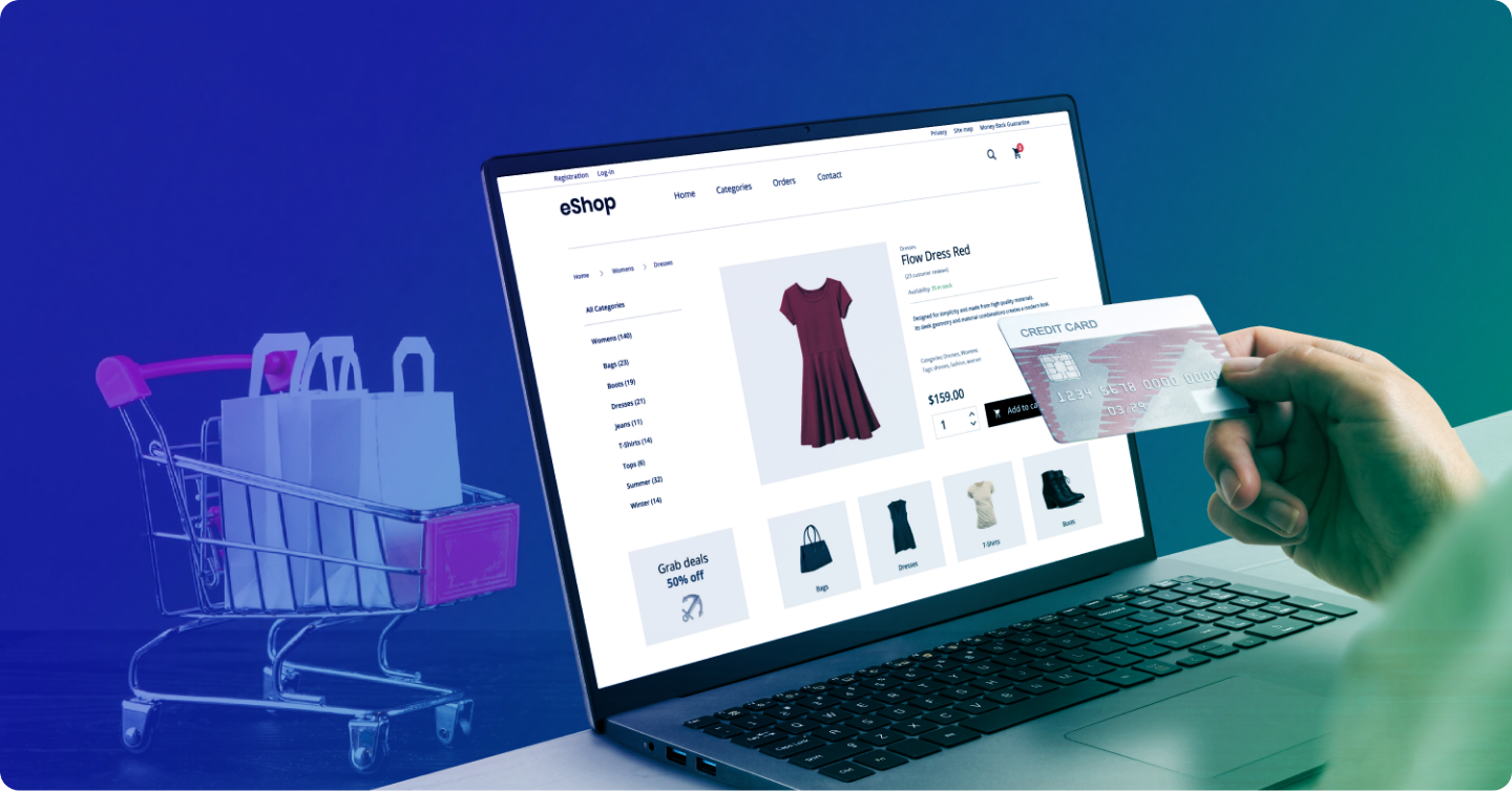 Dyqan online me pagesë të sigurt